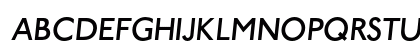 Paddington Italic Preview