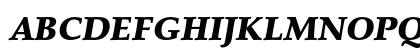 Palatino LT Std Black Italic Preview