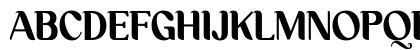 Kolgimba Regular Uppercase Preview