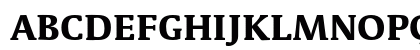 ParableLF-ExtraBold Regular Uppercase Preview