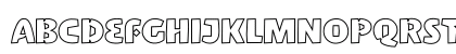 Penguin Outline Uppercase Preview