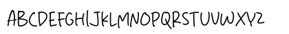 Perfect Time Regular Uppercase Preview