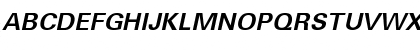 UnvTr Bold Italic Font