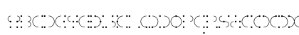 TG Piercing Code Uppercase Preview