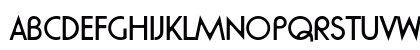 Poppea Regular Uppercase Preview
