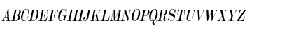 Update-Condensed Italic Font