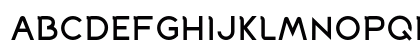 Puntodewa Thin Regular Uppercase Preview
