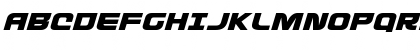 Defcon Zero Expanded Italic Expanded Italic Font