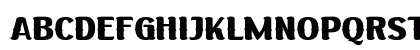 Rakochuktrial Regular Uppercase Preview