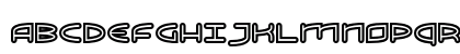 ReadOutSuper Regular Uppercase Preview