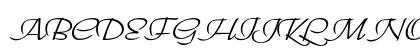 Regallia ITC Std Regular Uppercase Preview