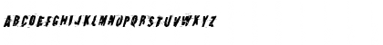Earthshake Condensed Italic Condensed Italic Font