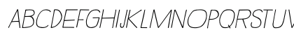 Rustick SemiBold Italic Uppercase Preview