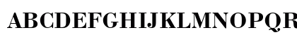 Bodoni Bold Cyrillic Uppercase Preview