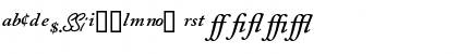 CaslonProSSK SemiBoldItalic Font