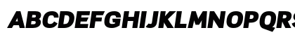 Scene Std Ultra Black Italic Preview