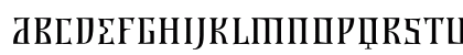 Shiraz Regular Uppercase Preview