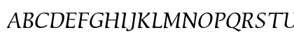 SierraEF-RegularItalic Regular Preview