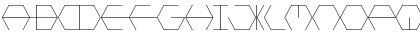 HONEYCOMBED Regular Font