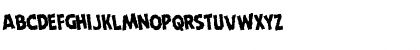 Horroween Rotated Regular Font