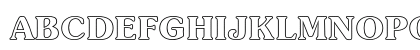 ITC Souvenir Bold Outline Preview