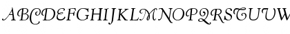 KennerlyHW-Italic Italic Font