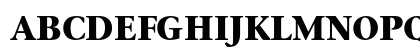 Stone Serif OS ITC Bold Uppercase Preview