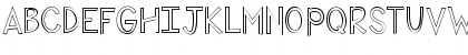 KG Shake it Off Outline Regular Font