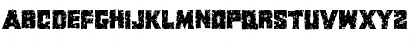 King Commando Riddled II Regular Font