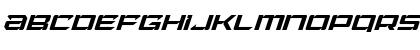 Laser Wolf Super-Italic Italic Font