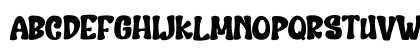 Sweet Spooky Regular Uppercase Preview