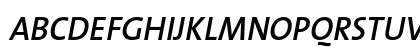 The Mix Semi Bold- Regular Uppercase Preview