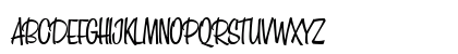 LHF Speedstyle II Regular Uppercase Preview