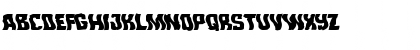 Monster Hunter Warped Regular Font