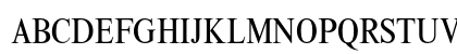 Times New Roman MT Condensed Preview