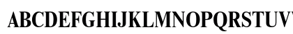Times New Roman MT Std Bold Condensed Preview