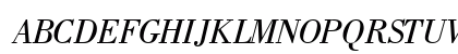 BodoniPosterSSK Bold Italic Uppercase Preview