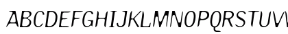 Truth LiteSlanted Uppercase Preview