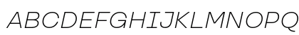TT Travels Trl Light Italic Preview