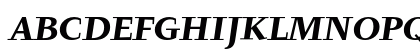 Tyfa ITC Bold Italic Preview