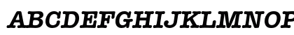 Typewriter-DemiBoldIta Regular Preview