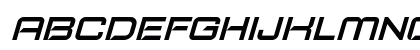 Typo Speed Demo Italic Uppercase Preview
