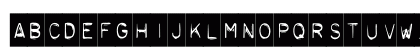 Typo Negative Uppercase Preview