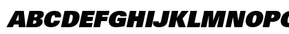 Univers 85 Extra Black Oblique Preview