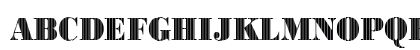 BodoniVjet2 Regular Uppercase Preview