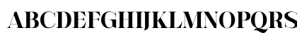 Vestha Regular Uppercase Preview