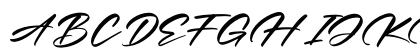 Victorian Regular Uppercase Preview