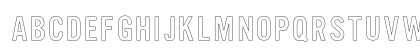 Vinyl Outline Uppercase Preview