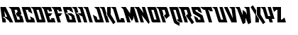 Raider Crusader Leftalic Italic Font