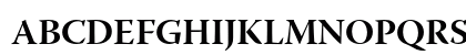 Warnock Pro Bold Subhead Preview